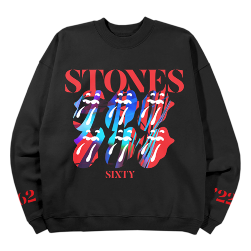 Crewneck Sixty Tongue noir