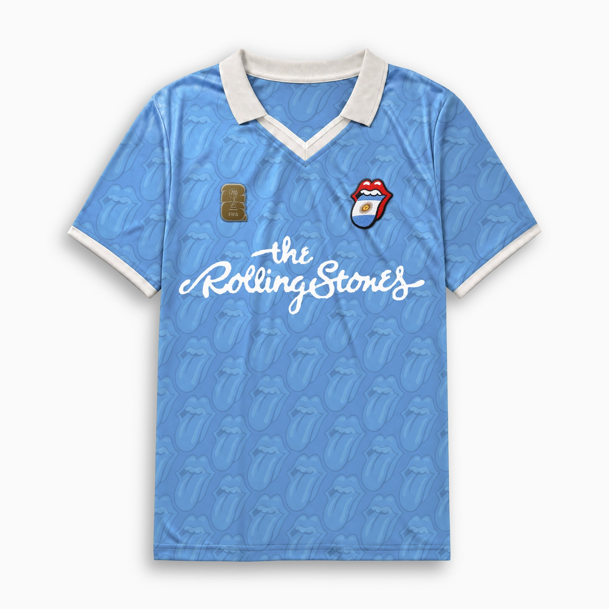Rolling Stones x FIFA World Cup 2026 Argentina Jersey