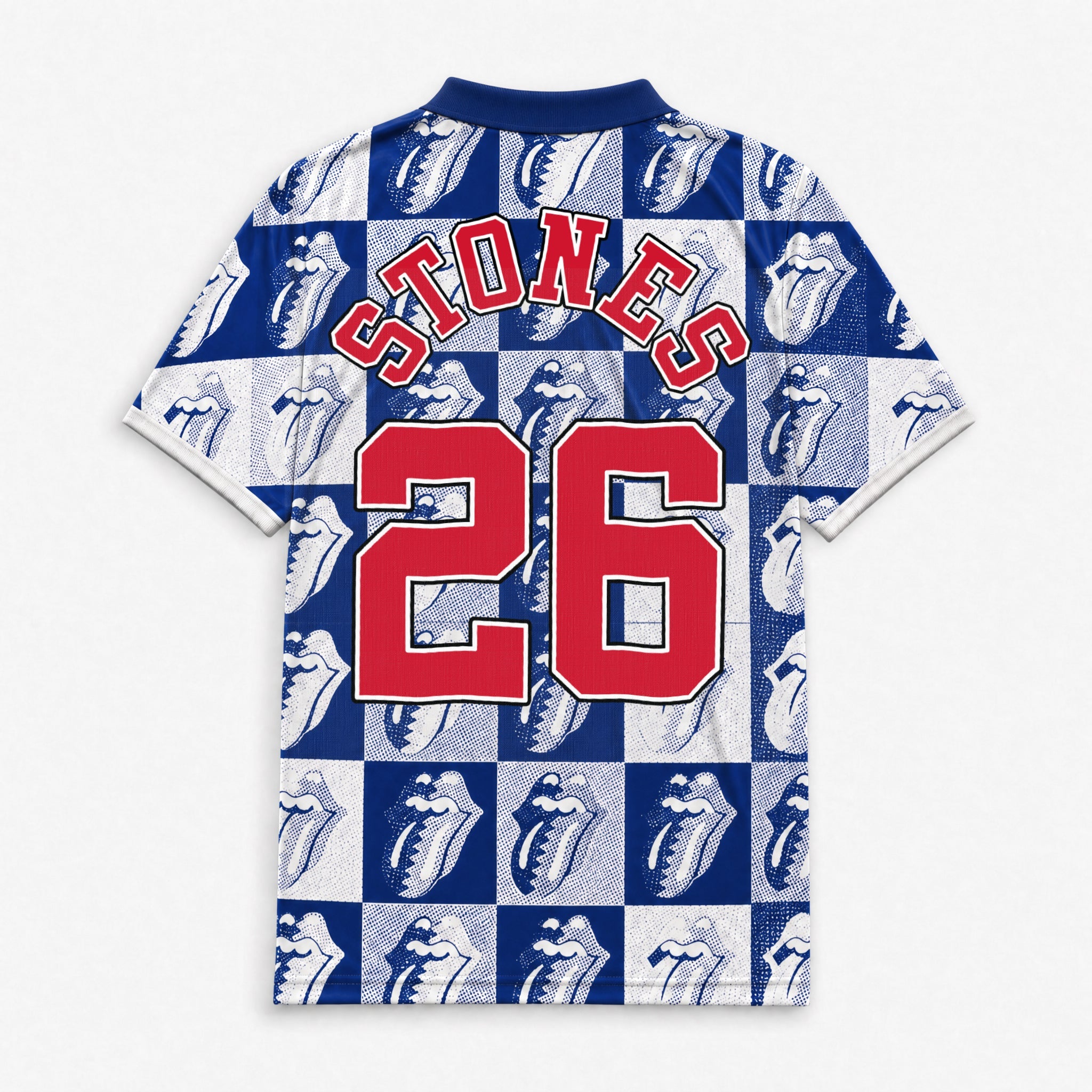 Rolling Stones x FIFA World Cup 2026 Checkered Jersey