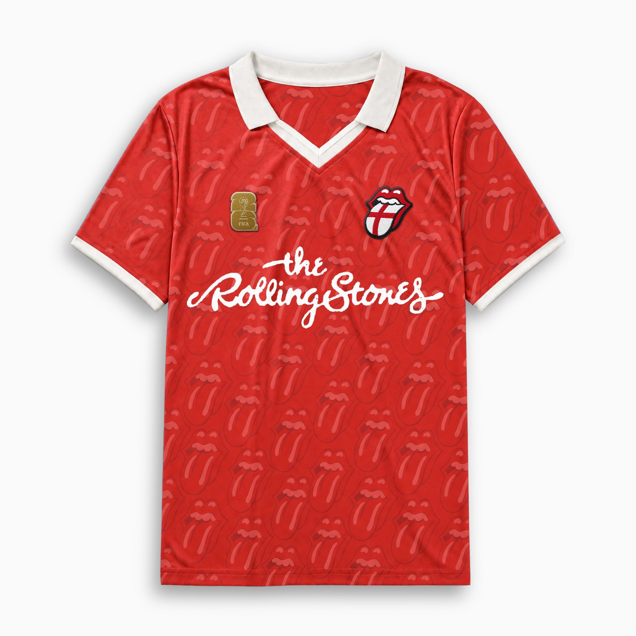 Rolling Stones x FIFA World Cup 2026 England Jersey