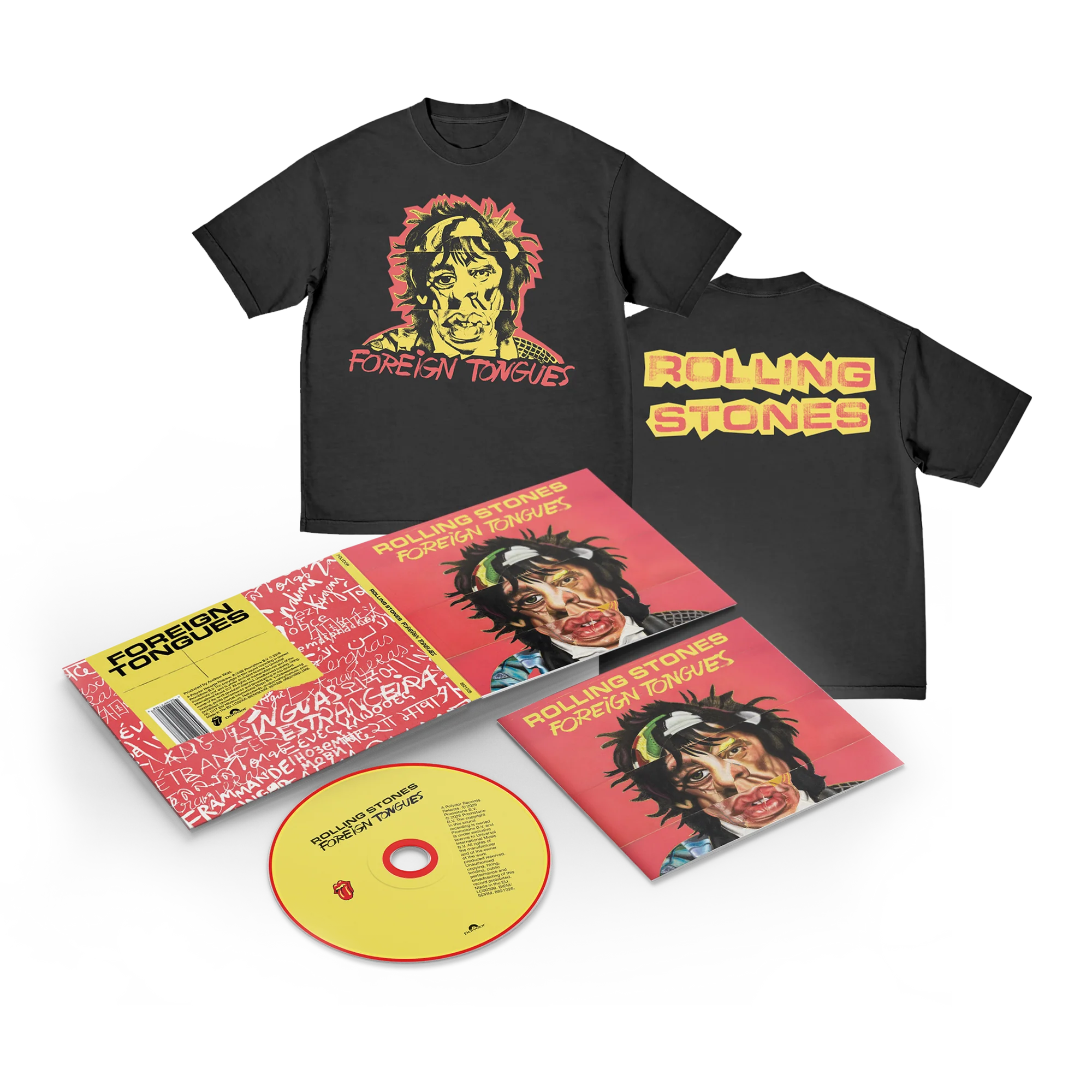 Foreign Tongues CD & T-Shirt Bundle