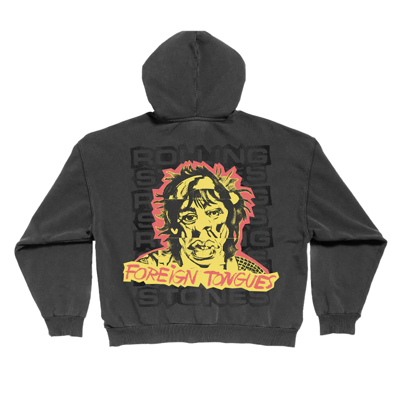 Foreign Tongues Zip Hoodie