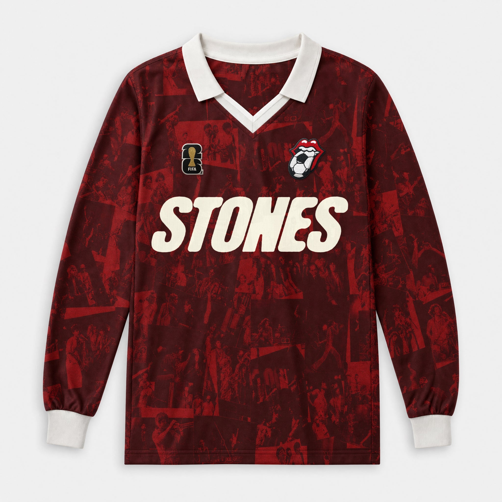 Rolling Stones x FIFA World Cup 2026 Stones Icon Longsleeve Jersey