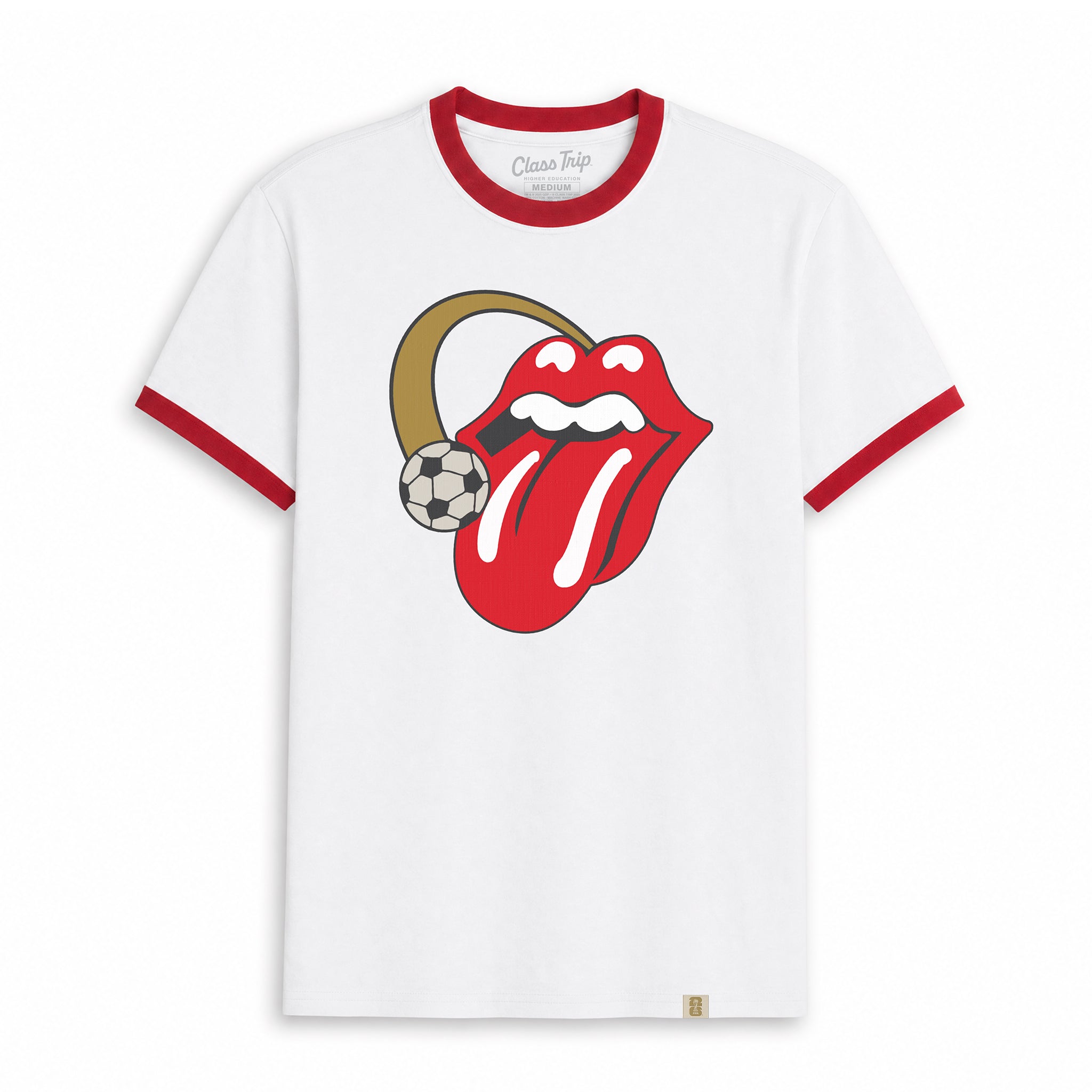 Rolling Stones x FIFA World Cup 2026 Halo Lick Ringer Tee