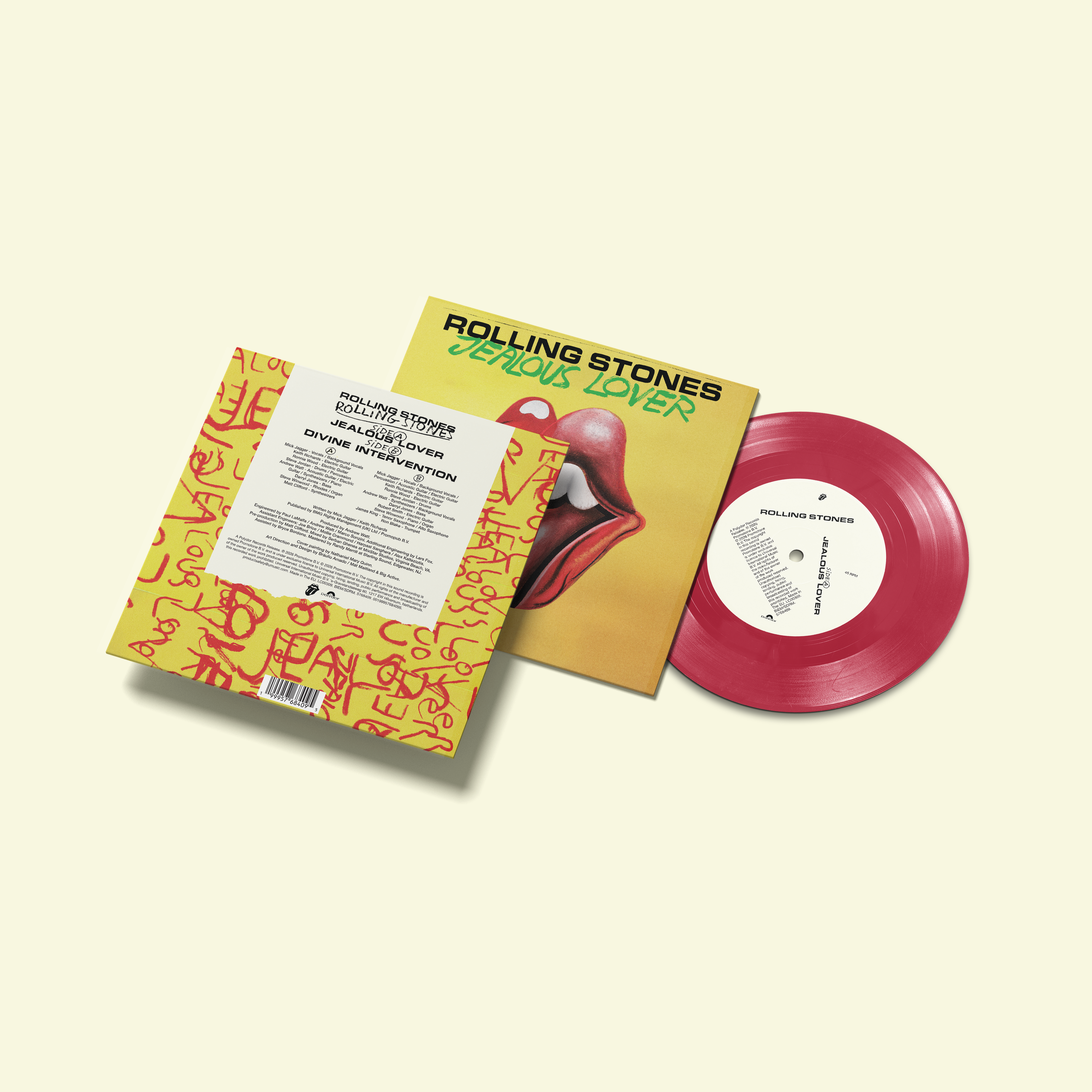 Jealous Lover 7" Single