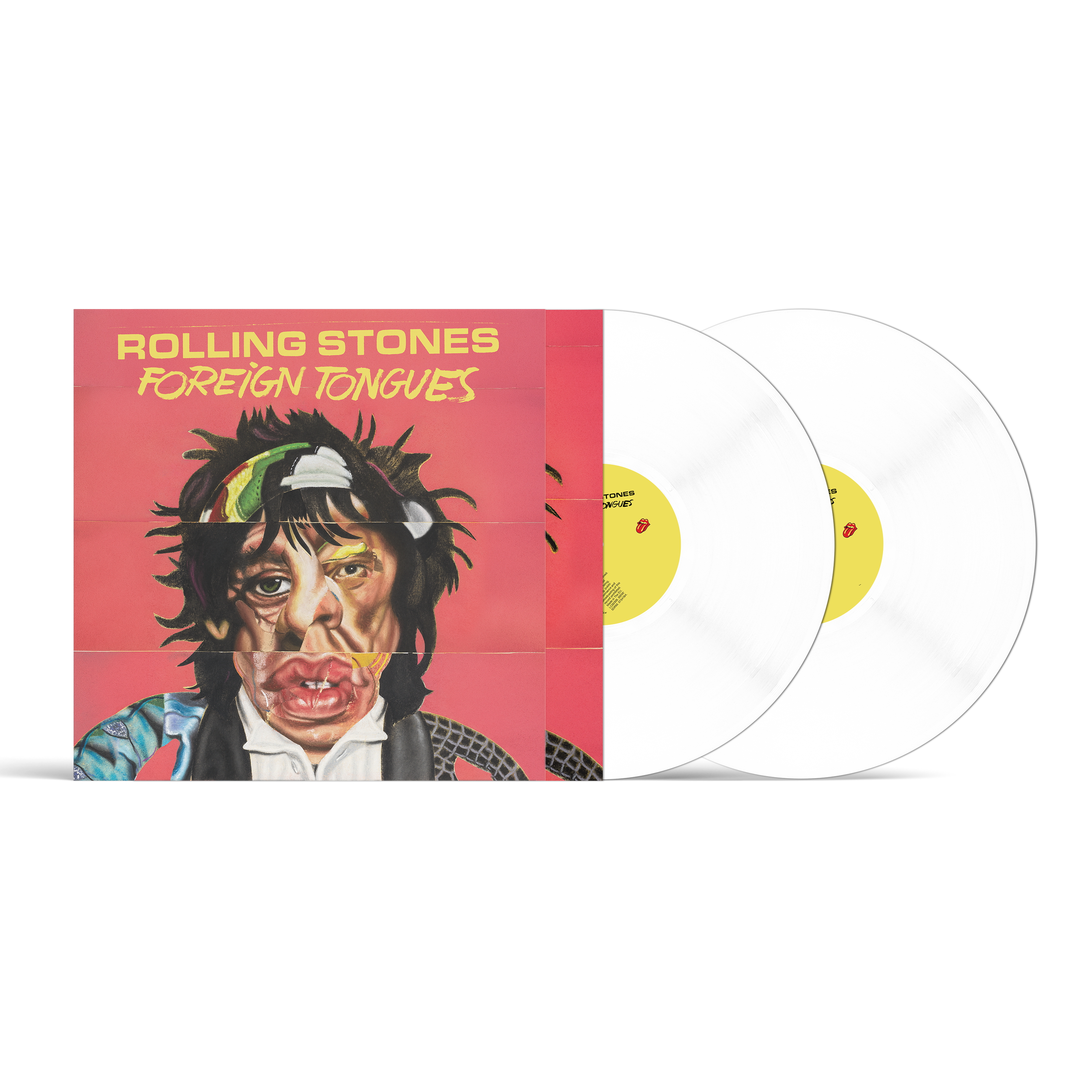 Foreign Tongues Vinyle Blanc LP & Feutrine Bundle