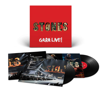GRRR LIVE!! - 3 vinyles noirs