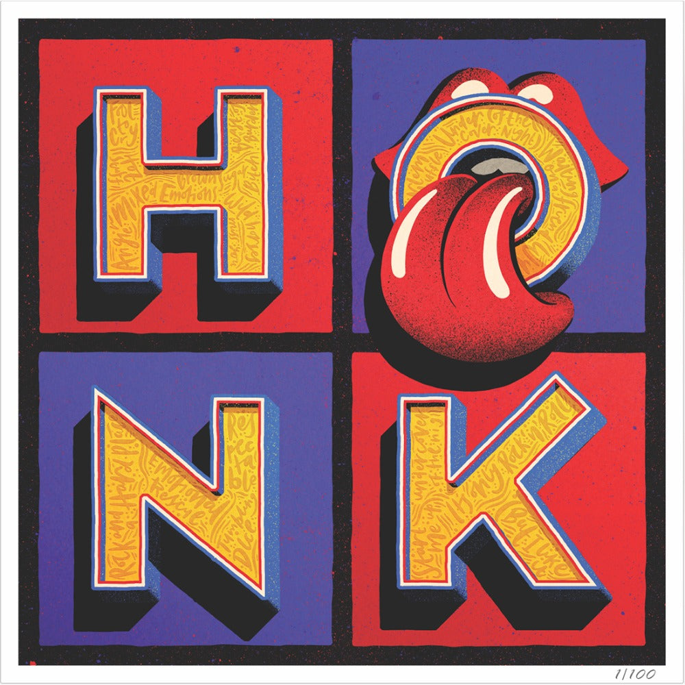 Affiche | Lithographie Honk numérotée